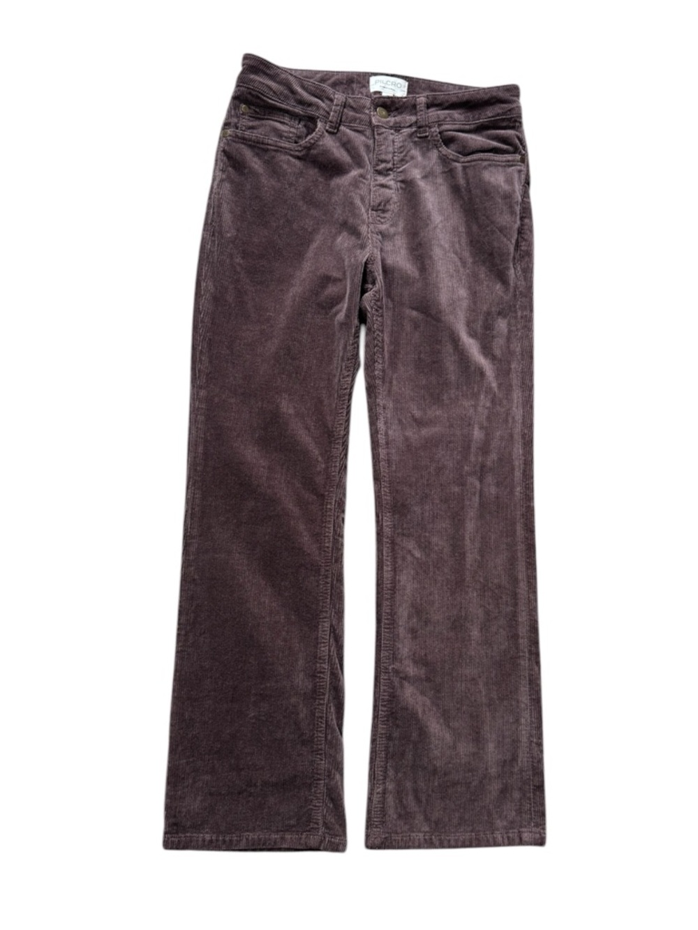 Anthropologie Pilcro The Yaya Mid-Rise Corduroy Crop Flare Jeans size 28 - Picture 3 of 10